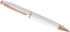 CROSS White Medalist Ballpoint Pen with 23KT Rose Gold