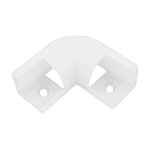 90 Degree Corner Connectors for V Shape LED Aluminum Channel System, 16x16mm with Angle Turning Solution (Pack of 10)