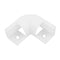 90 Degree Corner Connectors for V Shape LED Aluminum Channel System, 16x16mm with Angle Turning Solution (Pack of 10)
