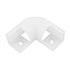 90 Degree Corner Connectors for V Shape LED Aluminum Channel System, 16x16mm with Angle Turning Solution (Pack of 10)
