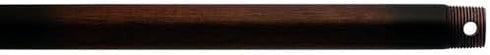 360000MDW 12-Inch, Kichler Accessory Fan Down Rod Mediterranean Walnut