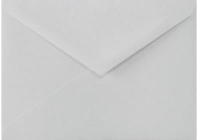 LUXPaper Lee Bar A7 Baronial Invitation Envelopes | Gray | 5 1/4" x 7 1/4" | 80lb. Text | 100% Cotton | 50 Qty