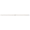 Starrett Tempered Steel Thickness Gage or Feeler Stock 0.04mm Thickness, 30cm Length with 3/6" Hole - 667M-4