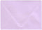 Grapesicle Lavender A1 Euro Flap Envelopes, 3 5/8 x 5 1/8 inches, Set of 10, Made from Pop-Tone Paper, Purple by Generic