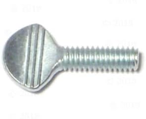 014973323851 Thumb Screws, 8-32 x 1/2, 16 Pieces, Zinc