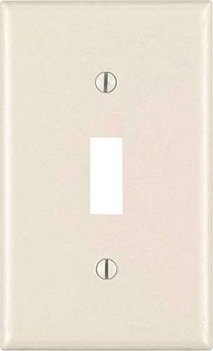 Leviton 010-78001-000 Light Almond 1 Gang Wall Plate