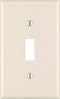 Leviton 010-78001-000 Light Almond 1 Gang Wall Plate