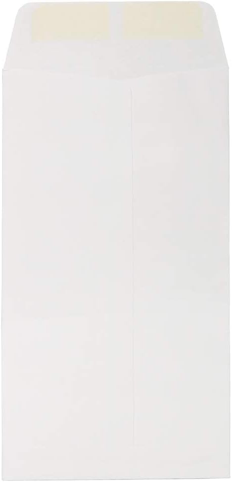 JAM PAPER #16 Policy Commercial Envelopes - 5 7/8 x 12 - White - 50/Pack