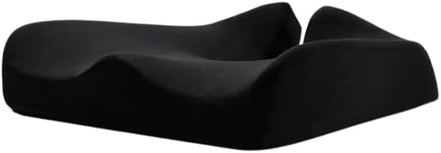 Tailbone Seat Cushion Non-Slip Orthopedic Memory Foam Pressure Relief for Long Sitting on Office Chair, Home Chair
