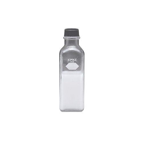 Wheaton DWK Life Sciences 14915-160, Kimax Borosilicate Glass Milk Dilution Bottle, Ungraduated, 160mL