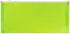 JAM PAPER Plastic Envelopes with Zip Closure, #10 Booklet Wallet, Lime Green, 5 x 10, 3/pack