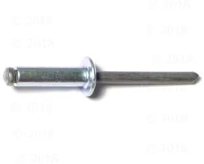 Steel Pop Rivets 3/16 x 1/2, Piece-25 014973295301