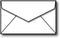 Business Card Size envelopes 2 1/8 x 3 5/8" - White - 100 Envelopes by Desktop Publishing Supplies