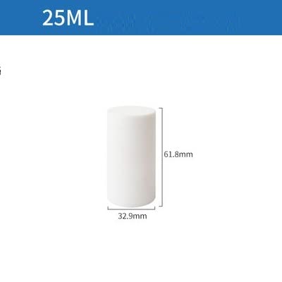 PTFE Lined Vessel Liner Tank Container for Synthesis Autoclave Reactor, 25 ml