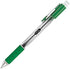TUL 4-Pack Retractable Gel Pens, Medium Point 0.7 mm, Silver Barrel, Assorted Inks (Blue, Red, Green, Sky Blue)