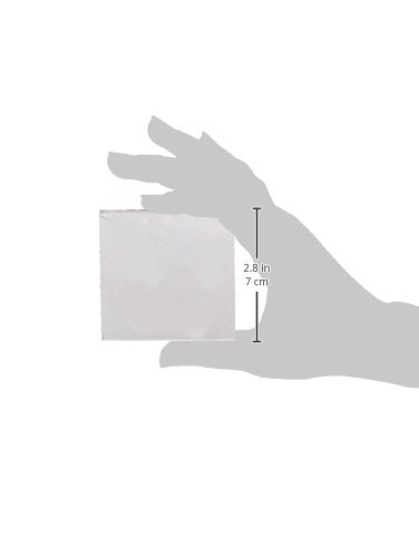 United Scientific GLP2X2-S Glass Streak Plate, 2" Height X 2" Width X 1/4" Thick (Pack of 10)