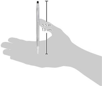 CROSS Ballpoint Pen - Oil-based, Classic Century Chrome, 3502 (Color: Silver, Material: Chrome)