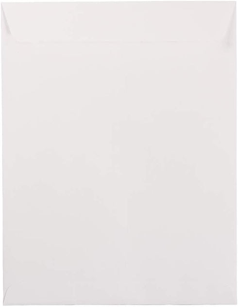 JAM PAPER 10 x 13 Open End Catalog Envelopes, 50/Pack, White