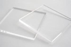 Lexan Sheet - Polycarbonate, .118" - 1/8" Thick, Clear, 12" x 12" Nominal Size