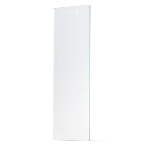 Globe Scientific 1321-144 Microscope Slides, Plain Glass, 25mm x 75mm, 1.25mm Height, Pack of 144 with Safety Corners