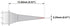 Thermaltronics H70-LI Micro Fine 0.25mm (0.01in) interchangeable for Hakko T31-02LI