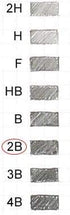 June Gold 36 Pieces 2.8 mm 2B Lead Refills, 120 mm Length, Long Reach/Deep Hole/Long Nose