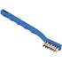 Forney 70488 Wire Brush, Stainless Steel with Plastic Handle, 7-1/4-Inch-by-.006-Inch , Blue