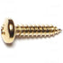 Phillips Pan Sheet Metal Screws 10 x 3/4, Piece-40, Brass 014973127466