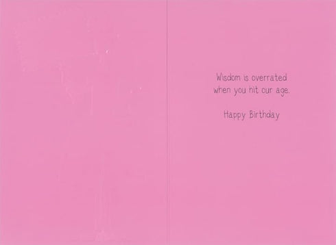 Pictura Humorous Birthday Card for Her - More Things to Pluck and Shave