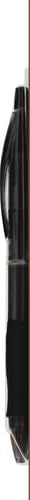 Bic Atlantis Velocity Bold Ball Pen, Black, Pack of 2