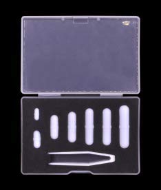 7pcs/Pack Mixed Size PTFE Magnetic Stirrer Mixer Stir Bars Type-B Set