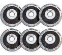 Sunex SXC606GW6 2-Inch Grinding Wheel, Pack of 6