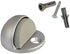 QCAA Low Dome Floor Door Stop, H 25.4 x Diameter 44.5mm, Zinc Die Cast, Satin Nickel, 2 Pack