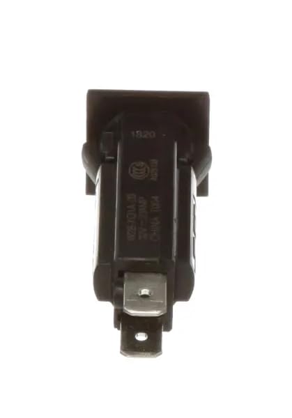 TE Connectivity 20A Thermal Circuit Breaker W28-XQ1A-20 | Push to Reset | Snap-in Front Panel