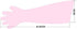 50Pcs Disposable Soft Plastic Film Gloves, Full Arm Livestock Gloves 35.5inch for Field Dressing & Insemination