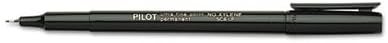 Pilot Extra-Fine Point Marker - Pen Point Size: 0.5mm - Marker Point Size: 0.4mm - Ink Color: Black - Barrel Color: Black - 1 Each by Pilot