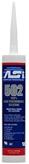 ASI 502 High Performance Black Silicone - 10.2 oz. Cartridge by Woodeze