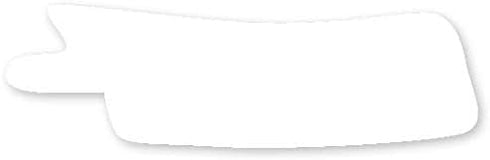 Nasogastric or Oxygen Tube Precut Adhesive Tape, Plain White x 10 Pack (Right Side)