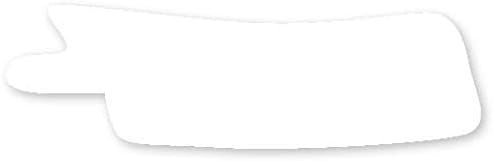 Nasogastric or Oxygen Tube Precut Adhesive Tape, Plain White x 10 Pack (Right Side)