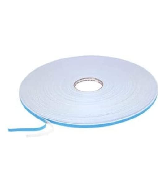 Double Sided Foam Tape PE, Glazing Tape - 3/4 x 1/16 x 164 feet (50 m) - 1 Unit, White