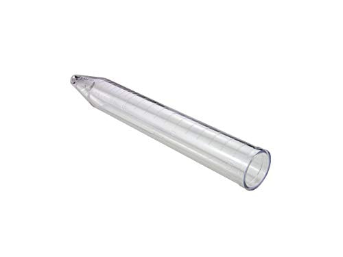 Caplugs Evergreen 15 mL Unthreaded Centrifuge Tubes, Polystyrene, Pack of 250