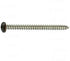 Hard-to-Find Fastener 014973208943 10 2-1/2, Piece-8 Shutter Screws - Brown, x