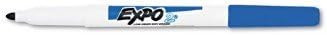 EXPO Low Odor Fine Tip Dry Erase Marker, 2 Packs of 12, Blue