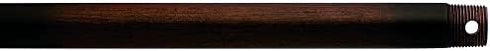 360000MDW 12-Inch, Kichler Accessory Fan Down Rod Mediterranean Walnut