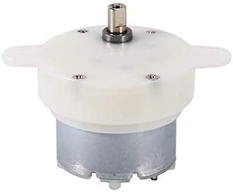 12v DC High Torque Slow Speed Electric Motor, 3 RPM, 4mm Shaft Diameter Micro Mute Motor