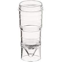 Globe Scientific Polystyrene Multi-Purpose Sample Cup, 4mL Capacity, Pack of 1000
