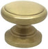 SANCHAKOU 2 Pack Stylish Knobs Drawer Bedside Cabinet Handle Single Hole Round Furniture Handle Single Hole