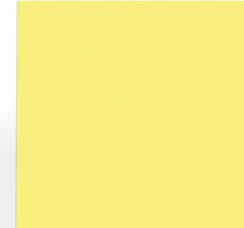 LUXPaper 8.5" x 11" Paper, Letter Size, Pastel Canary Yellow, 60lb. Text, 50 Qty