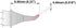 Thermaltronics H80-JS02 Bent Sharp 30deg 0.4mm (0.016in) interchangeable for Hakko T31-01JS02