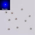 Taidacent 24V Long Distance Wireless LEDs and Coil, 270mm, 10PCS Blue LEDs (Without Inductive Coil)